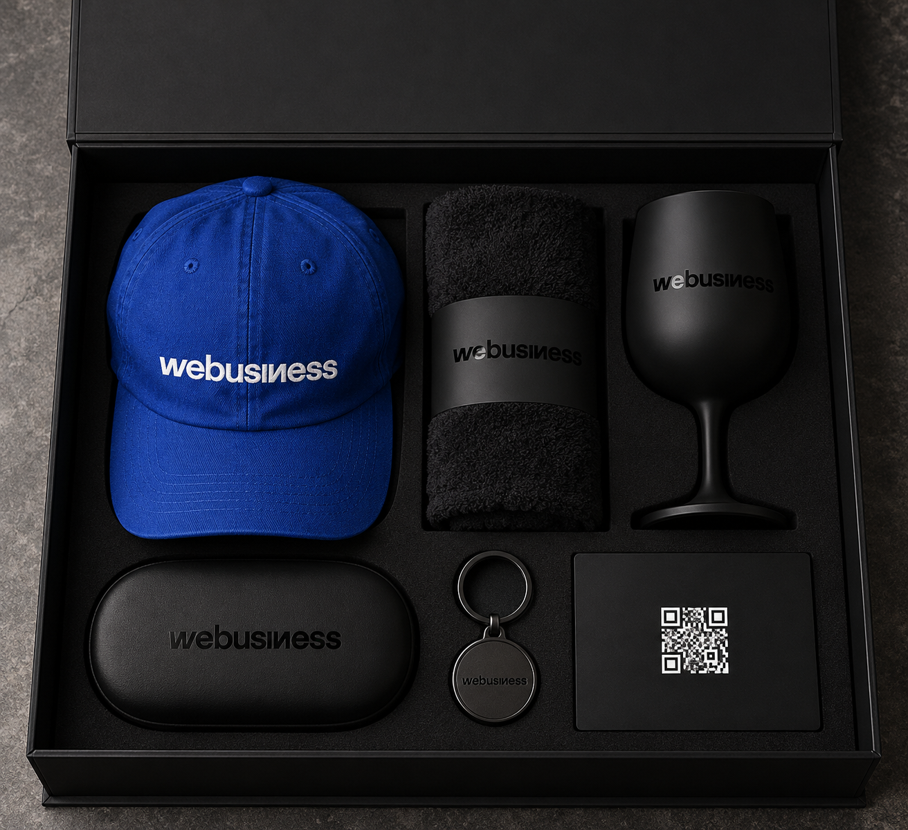 Contenido del Welcome pack WeBusiness
